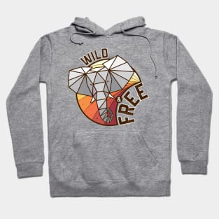 Wild and Free Elephant Hoodie